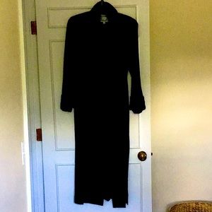 Winter Dress, Navy, 3/4, Length, textured color and Sleeves